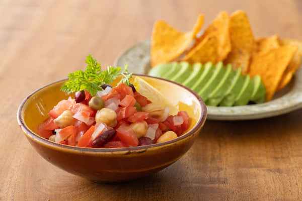 さっぱり爽やか！しそらっきょうとミックスビーンズの彩りサラダ