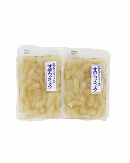 【送料当社負担】霧島甘酢らっきょう 200g 2枚セット