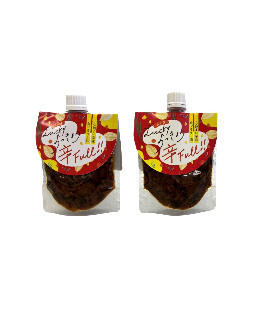 【送料当社負担】Lucky らっきょう　辛FULL　120ｇ×2本セット