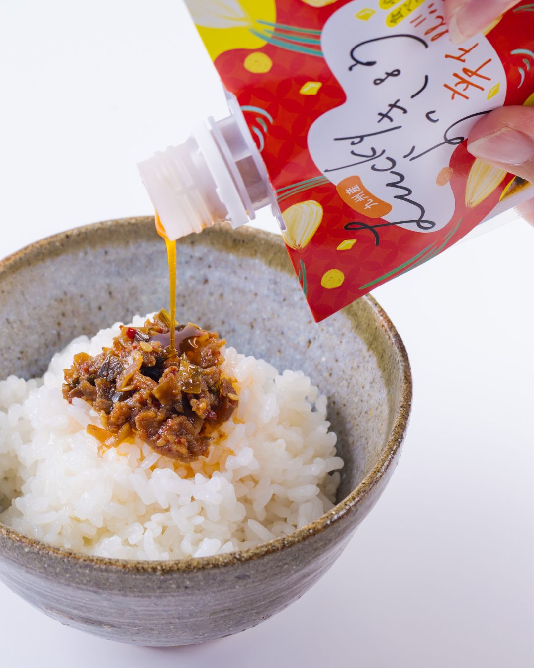 【送料当社負担】Lucky らっきょう　辛FULL　120ｇ×3本セット