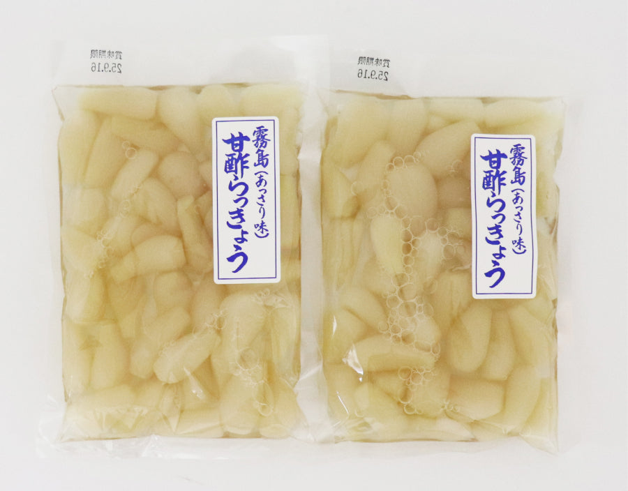 【送料当社負担】霧島甘酢らっきょう 200g 2枚セット