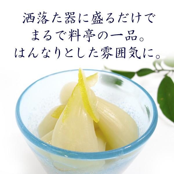 霧島らっきょう　ゆず風味