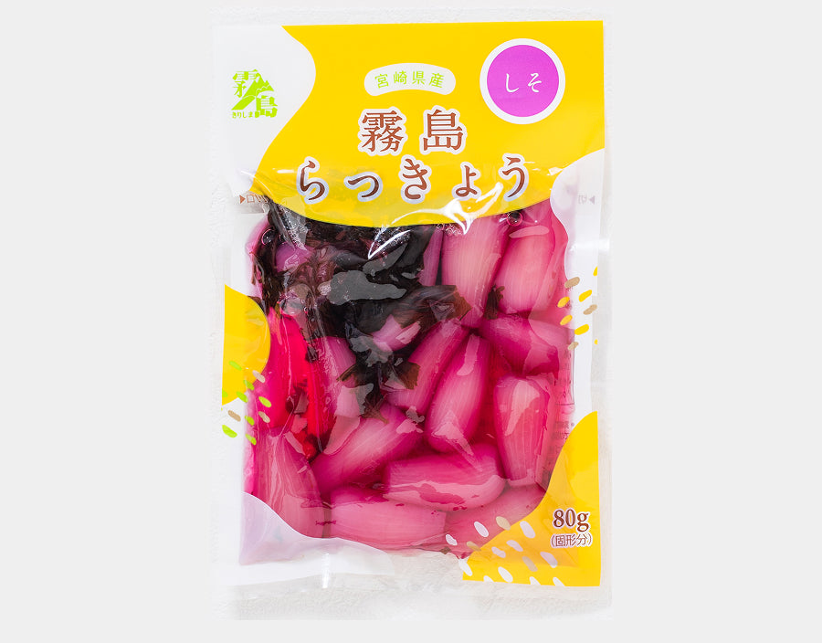 霧島らっきょう しそ風味 80g
